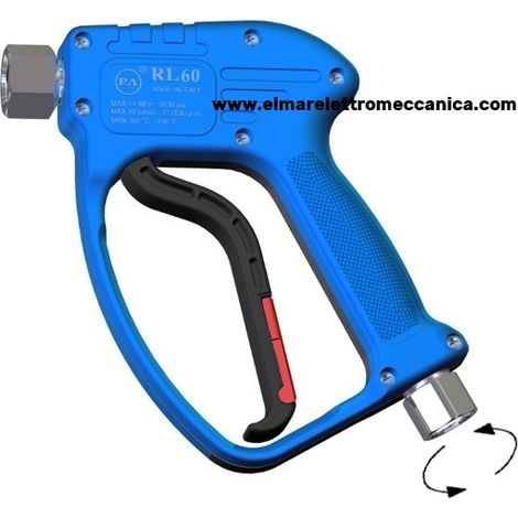 PA RL60 Pistola risciacquo e schiuma idropulitrice industria alimentare