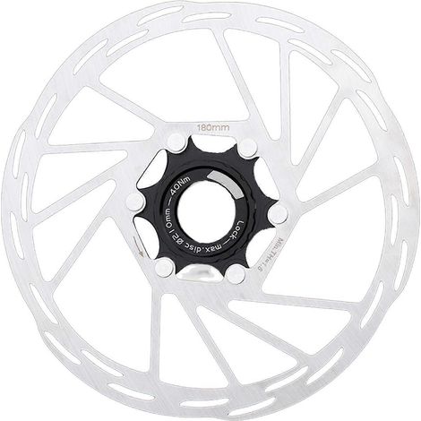 Disque de frein en acier de qualité supérieure pour vélos Versatiles Centerlock, pour une sécurité et une durabilité accrues. (1/4)