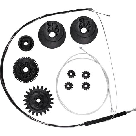 Porte coulissante électrique Kit de réparation rail de guidage A6398200442 Gauche Droite pour Vito W639 Viano Classe V W447 (1/5)