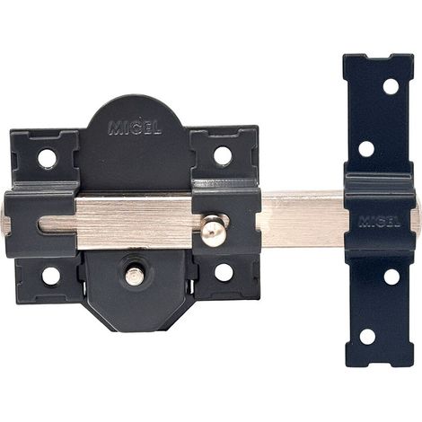 Crr08 86b/50 mm Serratura con rivestimento verniciato grigio con chiavi uguali (1/5)