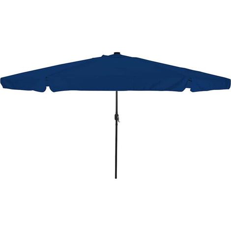 Parasol de jardin Azur 395 x 395 x 245 cm en polyester (1/5)
