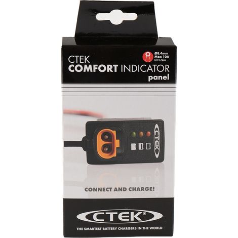 CTEK 56-380 Ladebuchse und Ladezustandsanzeige Ringkabelschuh M8 Comfort Indikator M8