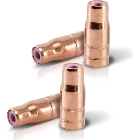 STAHLWERK 4 x ugelli originali per filo animato Ugello per gas Filo animato MIG MAG AK15/MB15