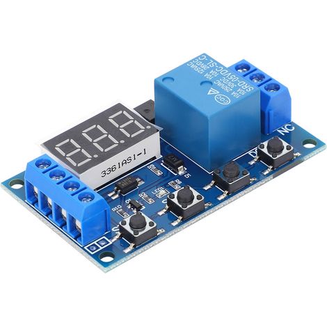 Relaisplatine, Zykluszeitschaltung, Schalter, Timer, Verzögerungstriggermodul, 6–30 V, Micro-USB, 5 V (1/5)