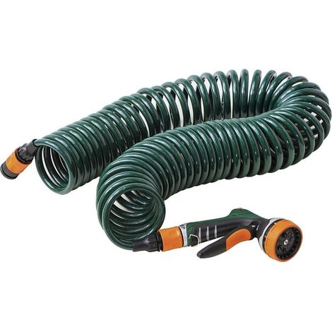 Spiralschlauchset 10m mit Comfort Multibrause (1/5)