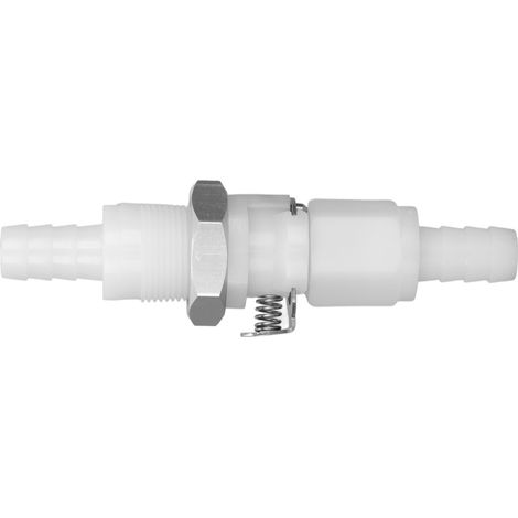 Connecteur rapide pour watercooling PC, 85mm, déconnexion deux extrémités, raccord 9.25mm pour ordinateur, usage bureau et maison. (1/5)