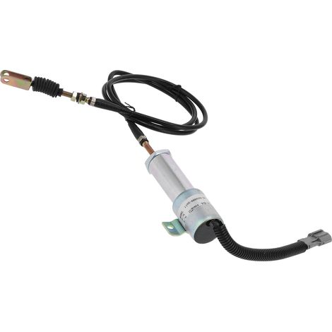 Électrovanne de carburant 24V pour excavatrice, vanne d'arrêt moteur TOSD‑03‑043