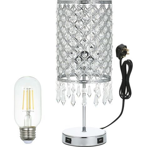 de chevet tactile Tomshine avec deux ports de charge USB 5V
