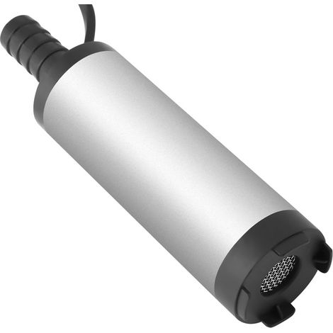 Beyamis Pompe submersible 12 V 3,8 cm en acier inoxydable pour le ravitaillement en eau, diesel, kérosène, outil de remplissage 8500 tr/min (1/5)