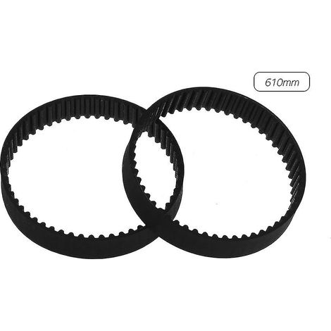 GT2 Geschlossener Zahnriemen, Synchronriemen aus Gummi, Breite 6 mm, Länge 110/112/158/200/280/400/610/852/1220 mm