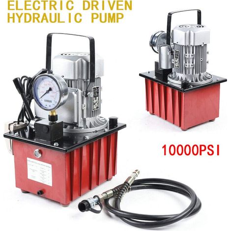 Senderpick – Pompe hydraulique électrique 700 bars – 750W – Valve manuelle – Débit 0,6-5L/min – Pression de travail 290-10152 PSI (1/5)
