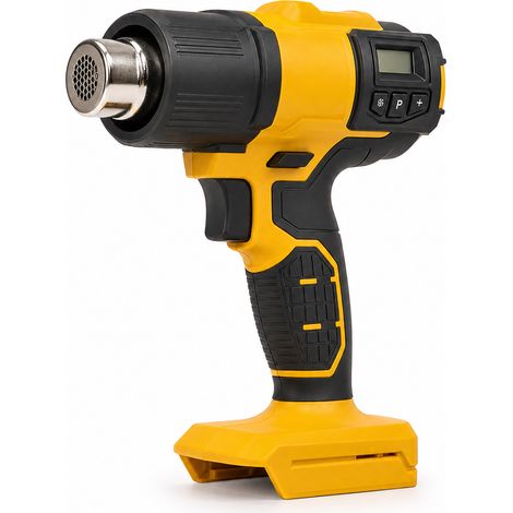 Pistolet à Air Chaud Sans Fil Réglable pour Soudure Jaune (1/5)