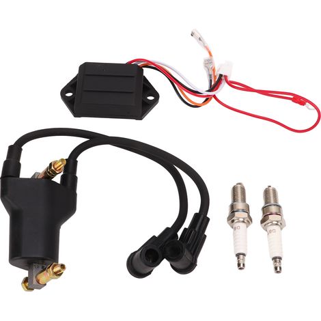 Kit bobine d'allumage CDI EPIGC107 pour Club Car, compatible avec les modèles EZGO 4 temps essence (1991-2002) (1/5)