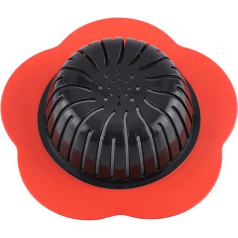Crépine D Évier - Bouchon De Vidange En Plastique TPR - Pour Lavabo Cuisine Salle De Bain - Diamètre 78 À 110 Mm - 1 Pièce (1/5)