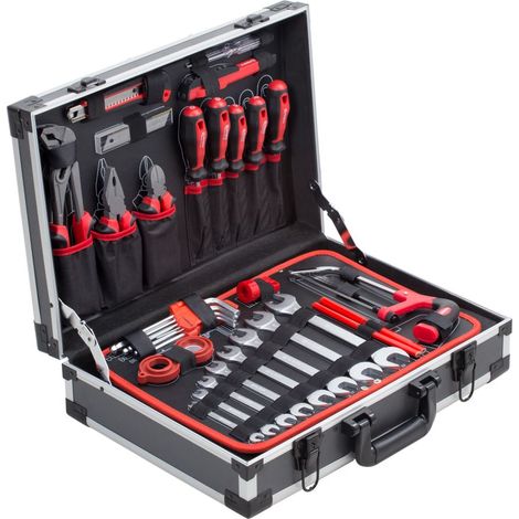 Caja de herramientas 121 piezas (1/4)