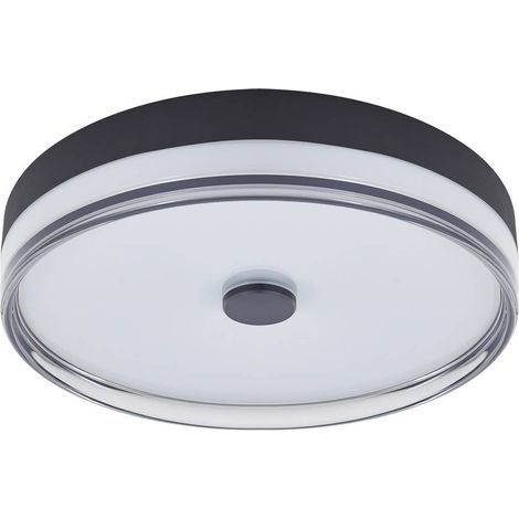 Lindby LED 'Aldorin' in Nero da Plastica