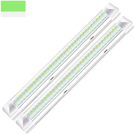 2 PCS 108 Barre Lumineuse -LED Éclairage intérieur de Voiture-9W Barre LED avec Interrupteur pour Camping Car/Cabinet/Voiture/Camion/Plafonnier (1/5)