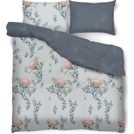Set di biancheria da letto Miss Lucy Dolce Vita Ortensja 200x220 cm e 70x80 cm
