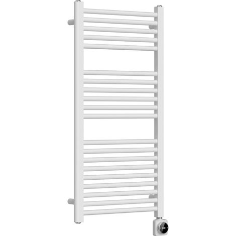 RADIATORE TERMOARREDO SCALDASALVIETTE ELETTRICO BIANCO CON TUBOLARI Ø22MM  MODELLO SILVIA - MM 1385X400 WATT 750- DELTA CALORIFICO 1975 - 31 BARRE  - MAM