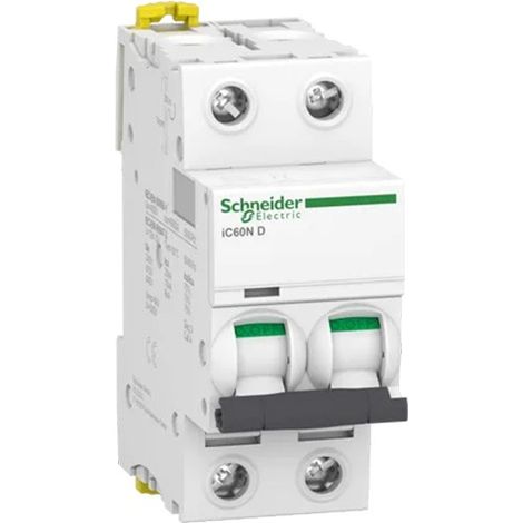Schneider Electric ACTI9 iC60N interruptor automático blanco 16A 2P