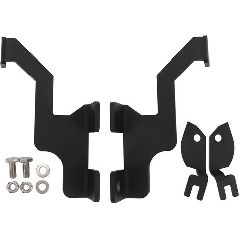 Supports de Montage pour Feux LED de Capot 612590737497 - Paire pour Ford SVT Raptor (2010-2014) - Acier Traité, Installation sans Perçage, Compatible Lampes Cubes 3 Pouces (1/5)