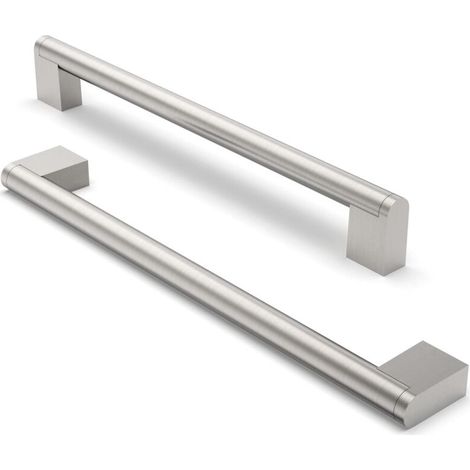 Lot de 5 Poignées de Meubles en Alliage d'Aluminium   Entraxe 224mm, Parfaites pour Armoires de Cuisine et Meubles
