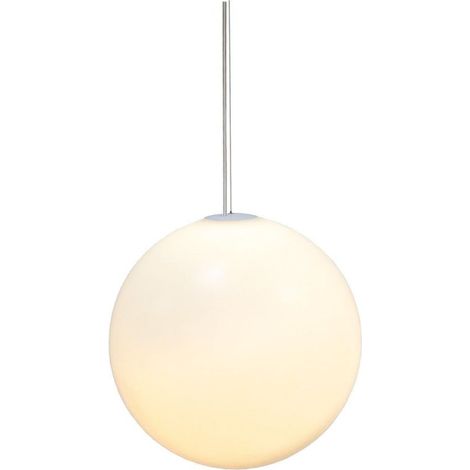 LED Pendelleuchte außen Kugel Schirm rund D: 35 cm IP44 mit Farbwechsel 3000-6500 K Modern Hängelampe Outdoor Außenleuchte (1/3)