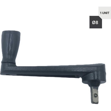 Roman umbrella accessories – Rotating crank with 8 x 8 mm square holes – Easy and durable installation – 1 piece (1/5)
