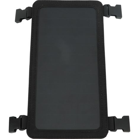 Panneau solaire monocristallin portable 6 W 5 V avec port USB pour le camping, les téléphones portables et les tablettes. Idéal pour le camping et les activités de plein air. (1/5)