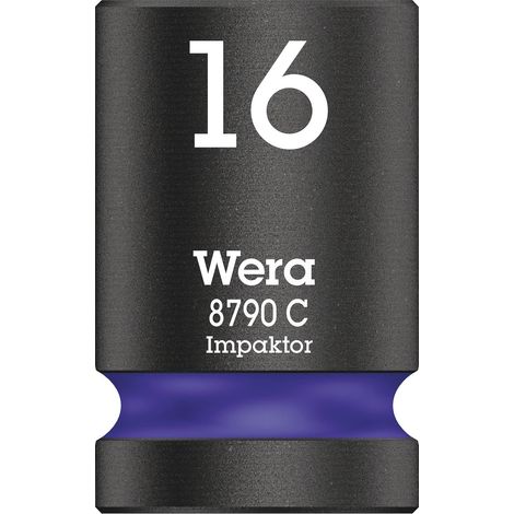 Wera 05004573001 Inserto a bussola 16 mm 1 pezzo 1/2 (1/4)