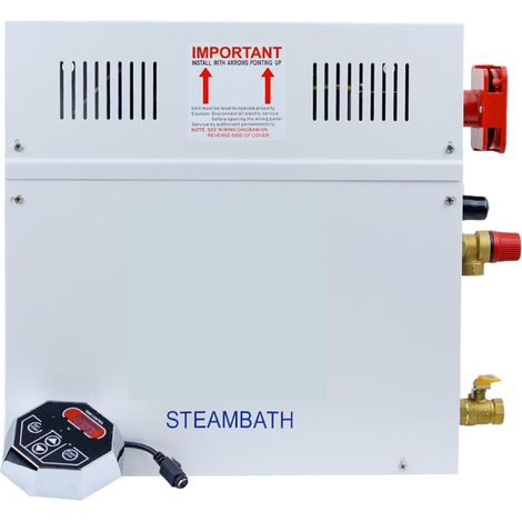Poêle de sauna Poêle de sauna électrique, Machine de bain de vapeur de Sauna de générateur de vapeur de 3KW for la Machine de Fumigation de SPA de pièce de Sauna à la maison avec le contrôleur numériq (1/5)