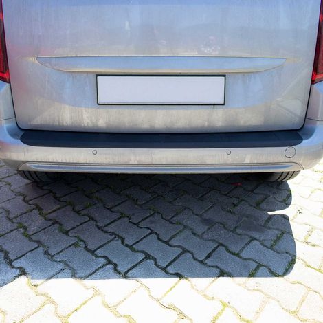 OMAC Ladekantenschutz Stoßstangenschutz für Peugeot Rifter 2018-2026 – Acryl matt schwarz (1/5)
