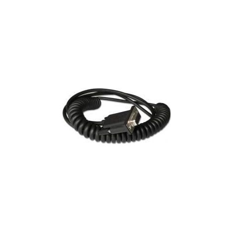 Cable USB a Puerto Serie Honeywell CBL-020-300-C00 Negro 3 m (1/2)