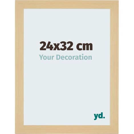 yd. - Cadre photo 24x32 - Decor erable - MDF - Mura
