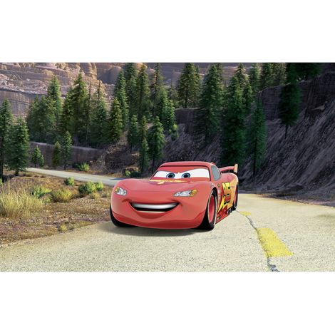 Papier peint panoramique - Disney and Pixar Cars Every Road has a Story - Taille: 400 x 250 cm