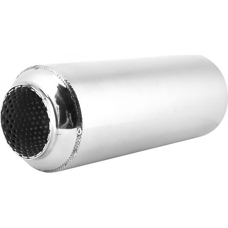 Tube intermédiaire d'échappement 2.5 pouces silencieux tornado universel pour voiture, silencieux de réglage dissipatif (1/5)