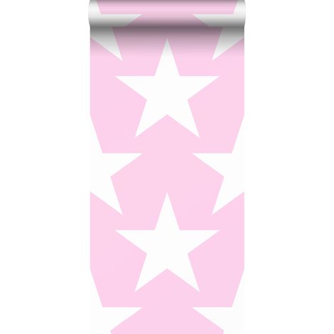 papier peint étoiles rose clair - Sanders & Sanders (1/4)