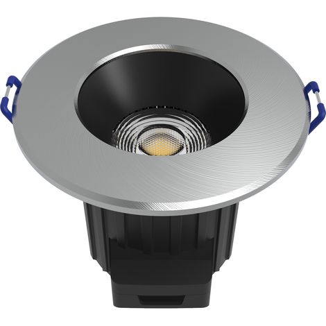 Spot dimmable spécial Salle de Bains (9W 520lm 2700K 38°) Alu - Voltman (1/4)