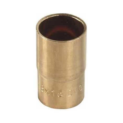 NIPPLO RIDUTTORE IN RAME 35X15 MM