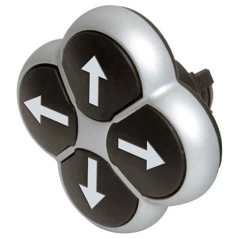 Eaton 286336 M22-D4-S-X7 Bouton-poussoir collerette plastique 1 pc(s) (1/3)