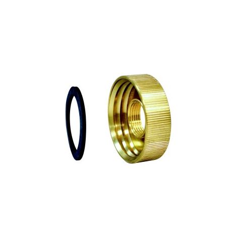 Adaptateur de cuve 1000 l, sortie de cuve Ø60 & sortie raccord 33x42 - BOUTTÉ (1/2)