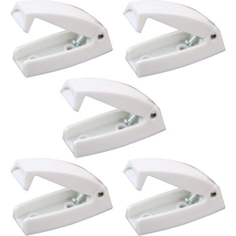 5pcs maintien porte camping-car pilote, Boucle de porte pour RV véhicule de Camping Loquet de Porte de Porte pour Bagages de Voyage de Camping-car en Camping car arret de porte soute camping ca (1/5)