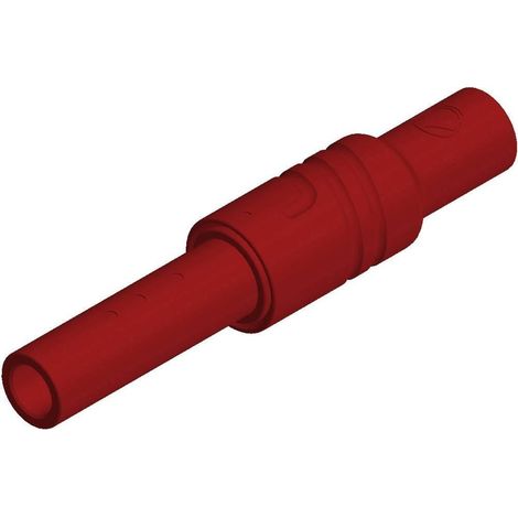 SKS Hirschmann KUN S 934096101 ficha banana hembra roja 4 mm