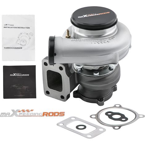 GT35R, GT3582R Upgraded Dual journal Bearing Turbo Turbine .63 Vband T3 Flange (1/5)