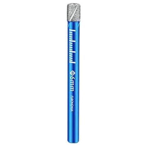 SABIR Outils électriques Scie cloche diamantée pour carrelage, marbre, verre et céramique, foret, 6mm (1/5)