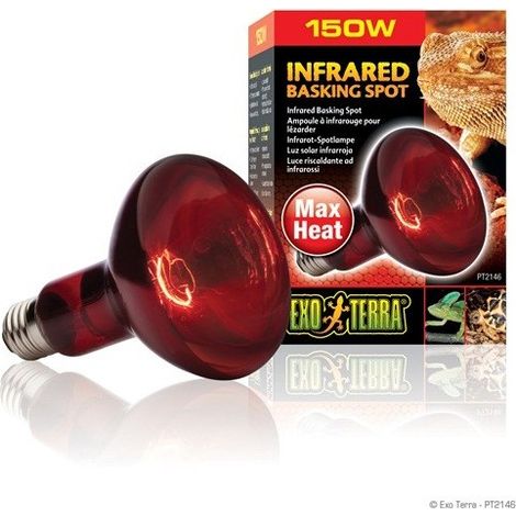 Spot di crogiolo a infrarossi Exo Terra 150 W