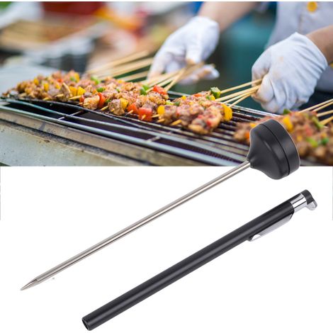Thermomètre Digital à Probe pour Aliments - Thermomètre de Cuisine Haute Précision pour Grill BBQ avec Protection et Batterie AG10 (-50℃ à +300℃ / -58℉ à +572℉) (1/5)