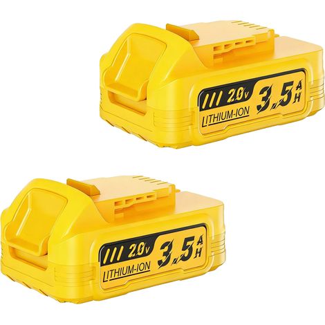 Batería de repuesto, capacidad de 3500 mAh, compatibilidad universal, 2 baterías (1/2)