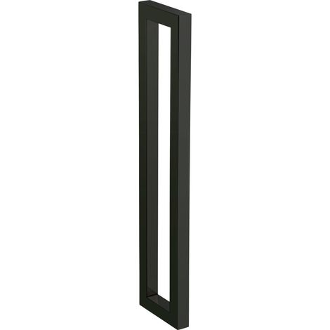 Porte serviette fixer Reitani, noir mate