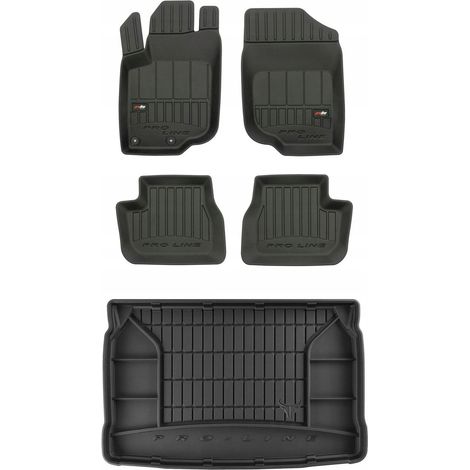 SET 3D-Gummimatten Peugeot 207 HB 2006-2012 (1/5)